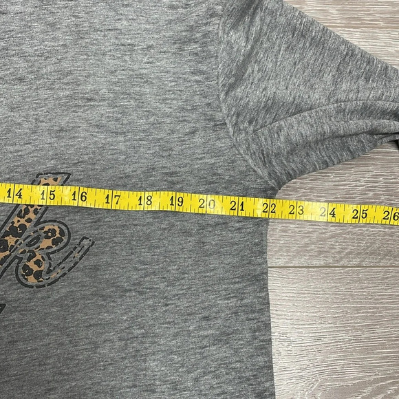 NWOT C&C California Long Sleeve Top Le Weekend Cheetah Print S - Picture 7 of 15